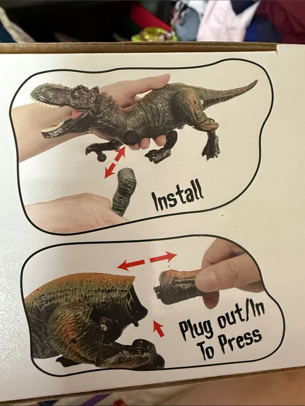 NWT sealed Talgic Mist Spraying T-Rex 2.4G Remote Control Dinosaur 3+
